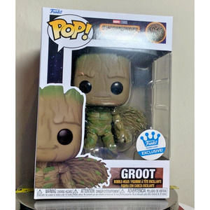 Funko POP! Marvel Guardians Of The Galaxy GROOT #1213 Funko Shop Exclusive